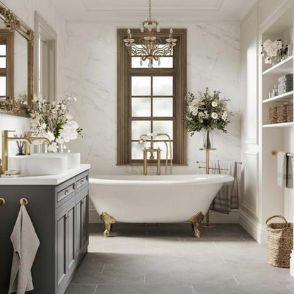 Multipanel Pure Collection Crystal Marble Shower Panels MP0800