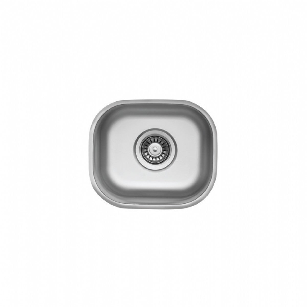 UKinox D 265 Single Bowl Polished Stainless Steel Undermount kitchen sink