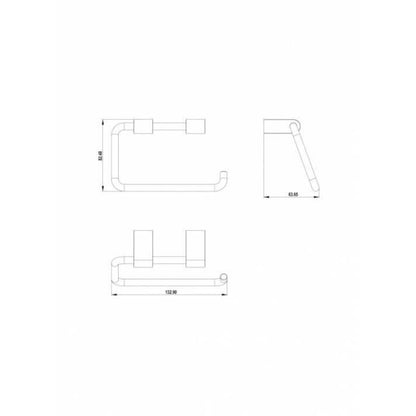 GALA (PURE) TOILET PAPER HOLDER (TJM017)