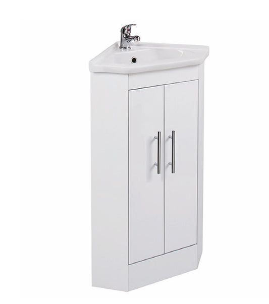 VRB Essentials 400mm Corner Unit & Basin C400 Rigid