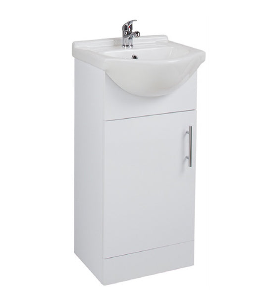 VRB Essentials 450mm Vanity Unit & Basin 450V Rigid