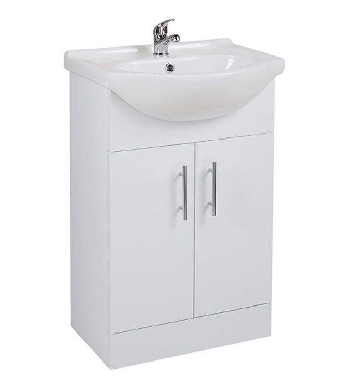 Essentials 550mm Vanity Unit & Basin 550V Rigid
