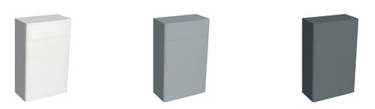 100% WaterProof VRB Evo PVC White/Light Grey/Dark Grey 500mm Toilet/WC Box Unit
