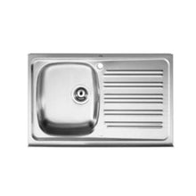 Load image into Gallery viewer, ROCA M-451 Commercial Single Bowl Single Drainer Kitchen Sink 900 X 600MM   WALL BENCH PROFILE

