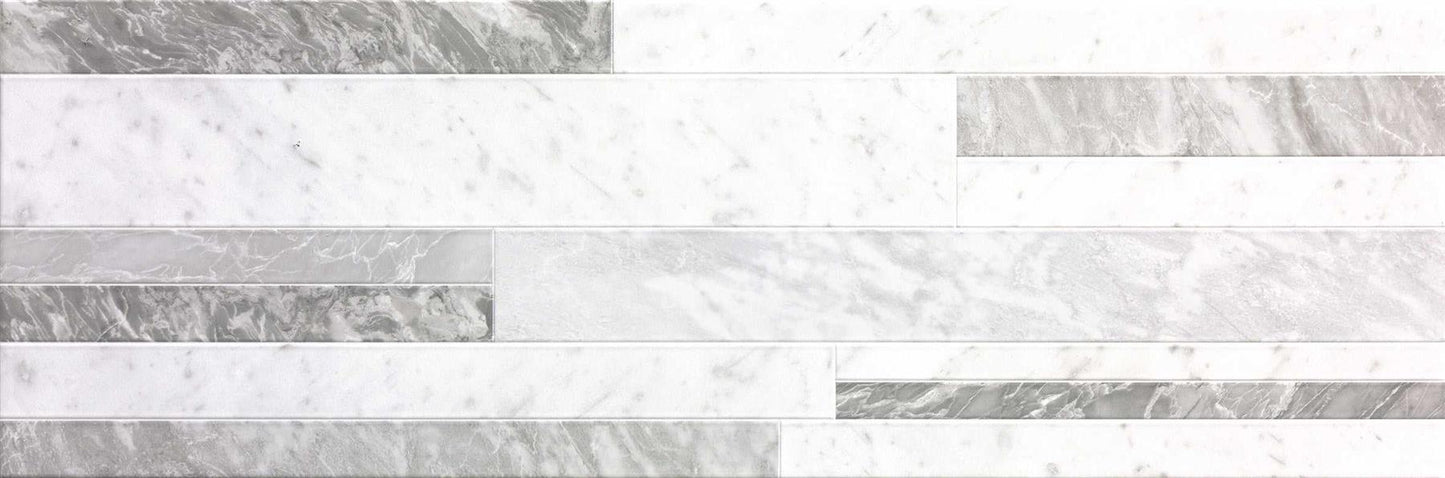 Roma Diamond Deco White 25x75 Pack (IT0077)