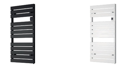 VRB Gia 1120 x 550mm Electric Heated Towel Rail/Radiator (12 Bars)