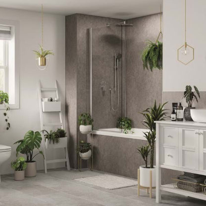 Multipanel Pure Collection Grey Mineral Shower Panels MP487