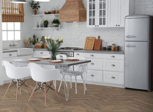 Lignum Core Mocha Oak Herringbone - Pack Size:2.23m²