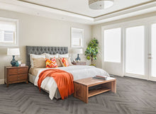 Load image into Gallery viewer, Lignum Core Rustic Grey Oak Herringbone - Pack Size:2.23m²
