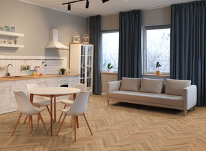 Lignum Core Ranch Oak Herringbone - Pack Size:2.23m²