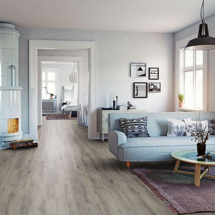 LVT Flooring Lignum Core Rustic Grey Oak - Pack Size: 2.64m²