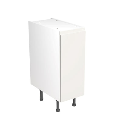J-Pull UltraMatt White Base Kitchen Cabinets with UNICLIC Technology, Flat packed
