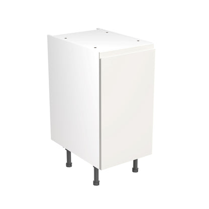J-Pull UltraMatt White Base Kitchen Cabinets with UNICLIC Technology, Flat packed