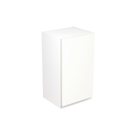J-Pull Super Gloss White Wall Kitchen Cabinets with UNICLIC Technology, Flat packed