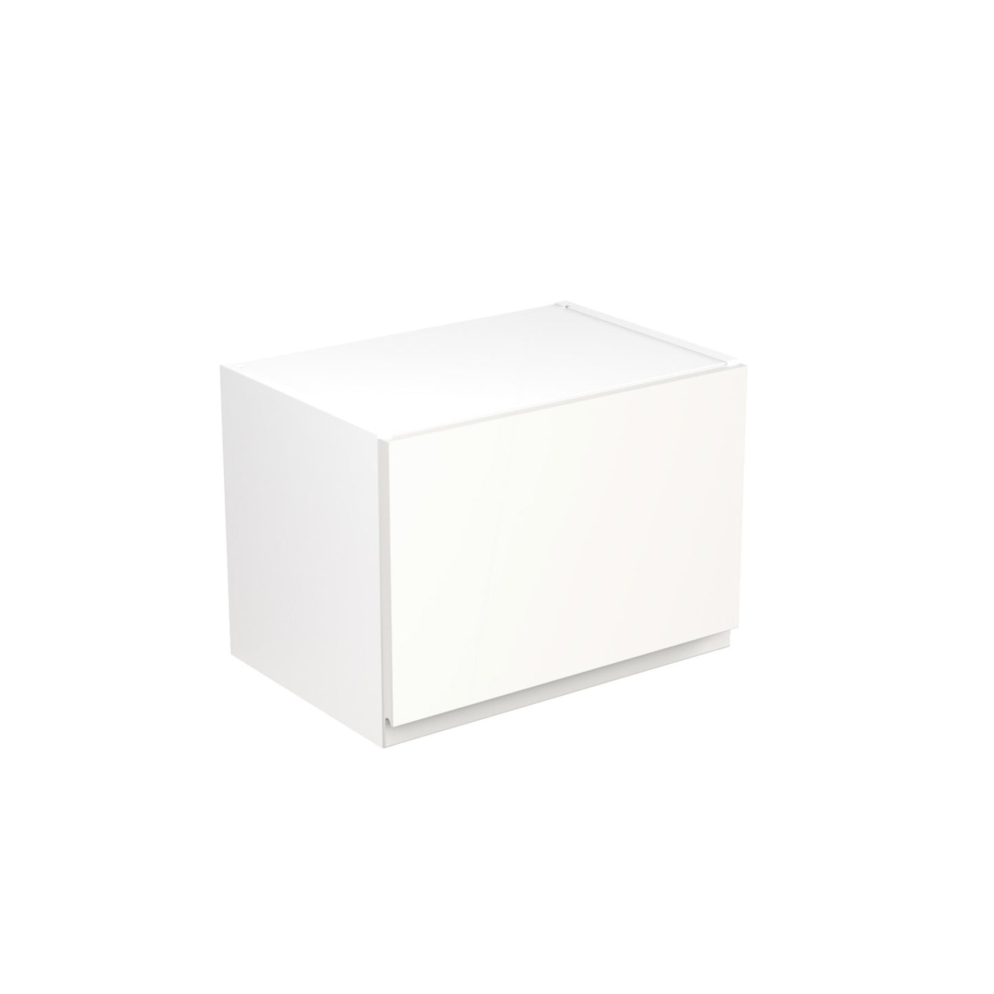 J-Pull UltraMatt White Wall Kitchen Cabinets with UNICLIC Technology, Flat packed