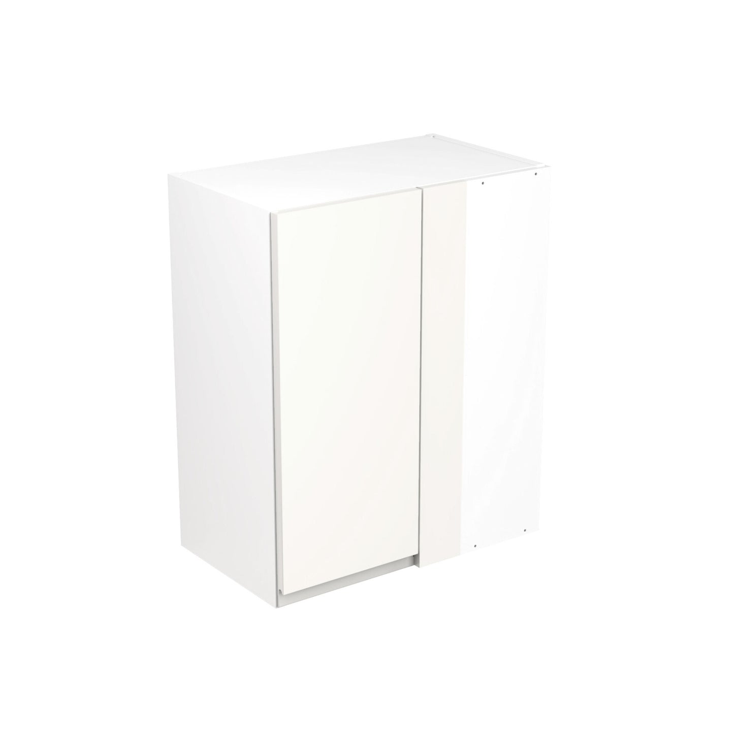 J-Pull UltraMatt White Wall Kitchen Cabinets with UNICLIC Technology, Flat packed