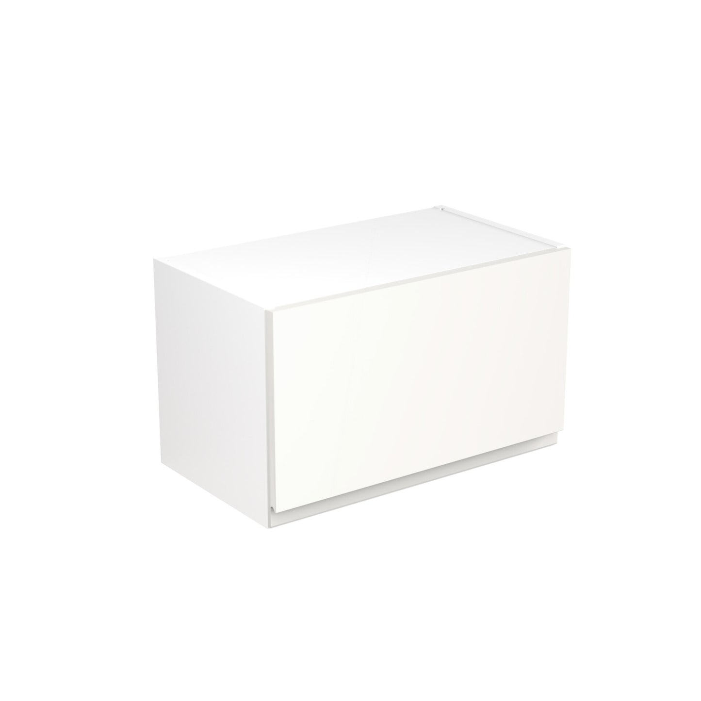 J-Pull UltraMatt White Wall Kitchen Cabinets with UNICLIC Technology, Flat packed