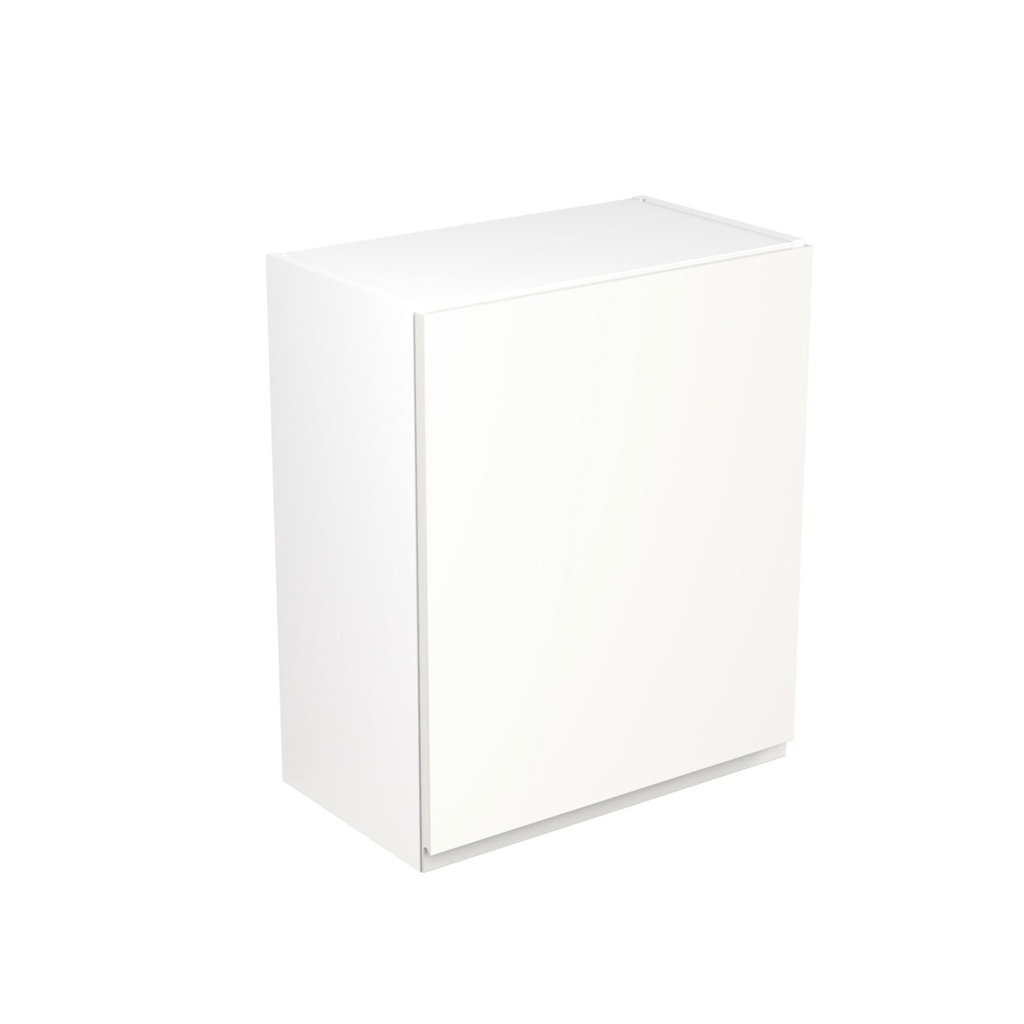 J-Pull Super Gloss White Wall Kitchen Cabinets with UNICLIC Technology, Flat packed