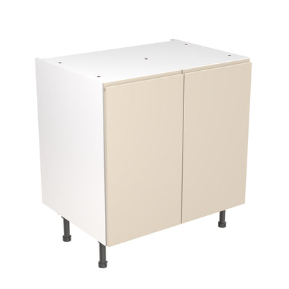 J-Pull UltraMatt Cashmere Base Kitchen Cabinets with UNICLIC Technology, Flat packed