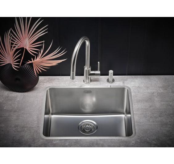 Reginox Kansas 50x40 L Inset/Undermount Extra deep bowl SS Kitchen Sink
