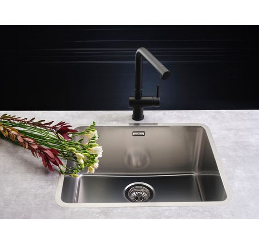 Reginox Kansas 50x40 L Inset/Undermount Extra deep bowl SS Kitchen Sink
