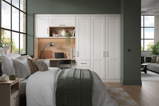 Kensington PORCELAIN Bedroom Wardrobe doors and accessories