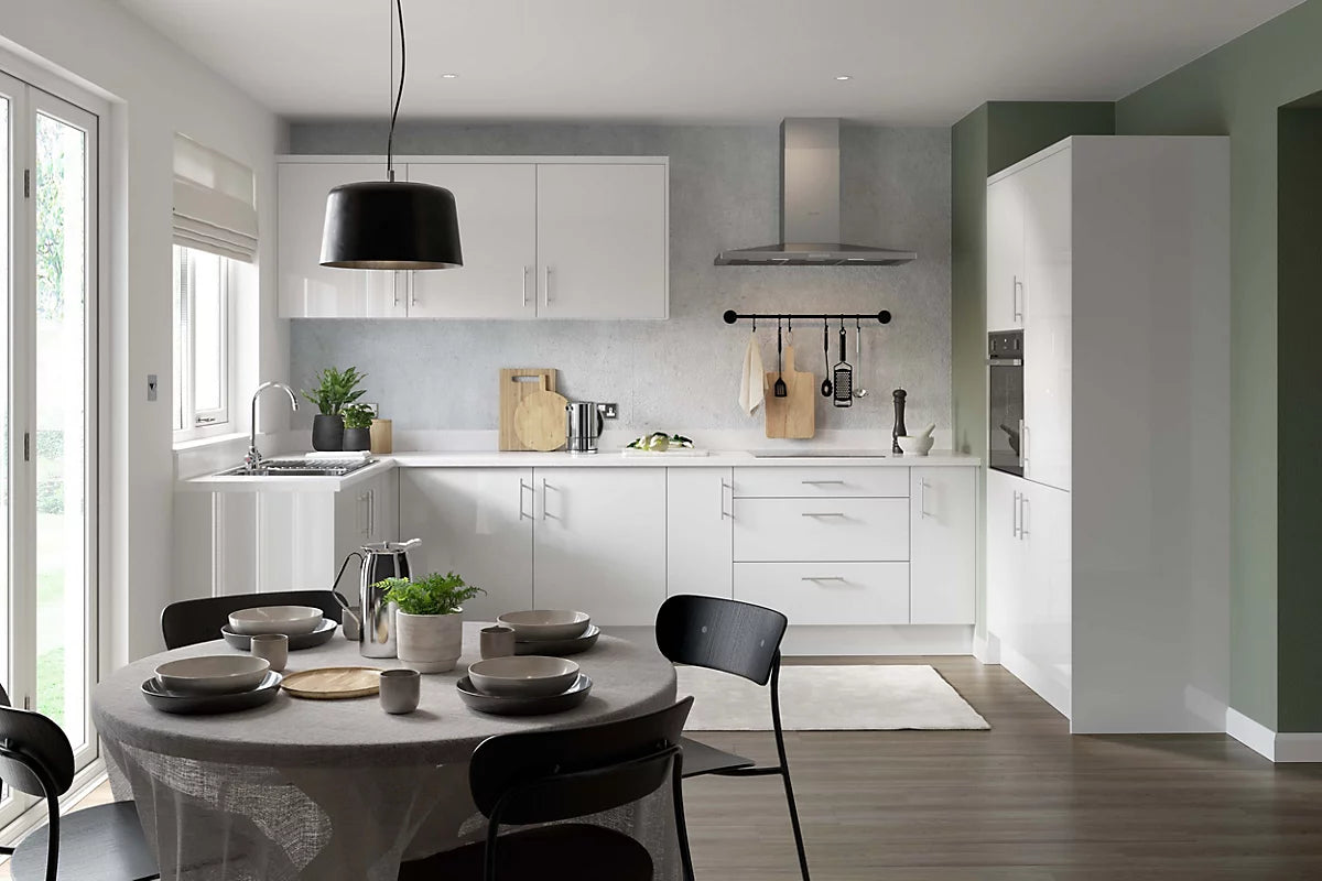 Slab Super Gloss White Panels, Appliance Doors & Accessories MADE IN THE UK