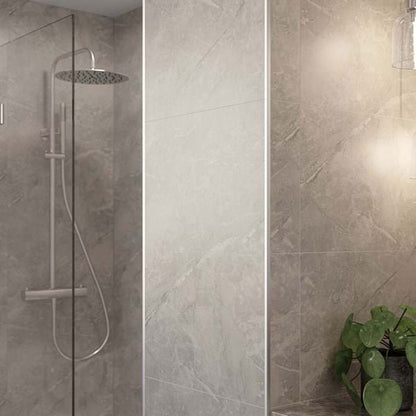 Multipanel Large Tile Collection Valmasino Marble Shower Panels 598x2400 MT074
