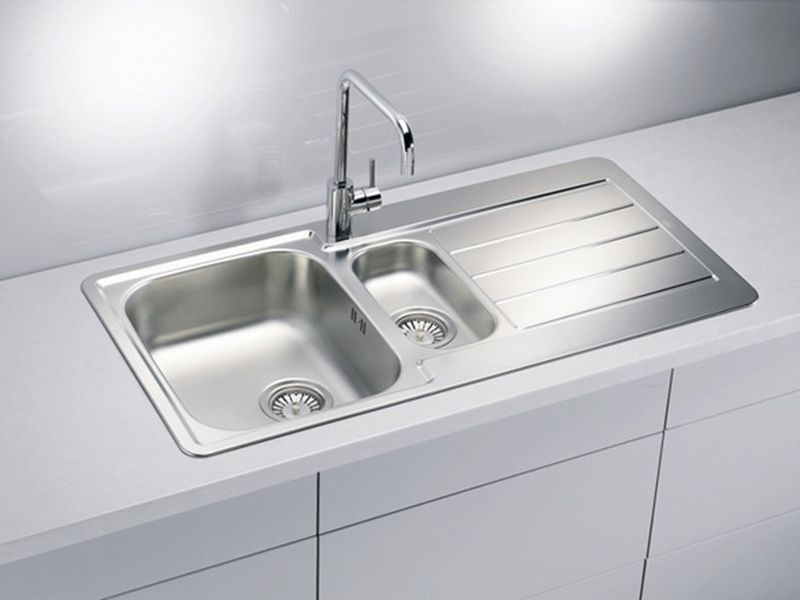Alveus, Line 10, Stainless Steel, 1.5 bowl, Inset, 980x500x160mm (1067695N)