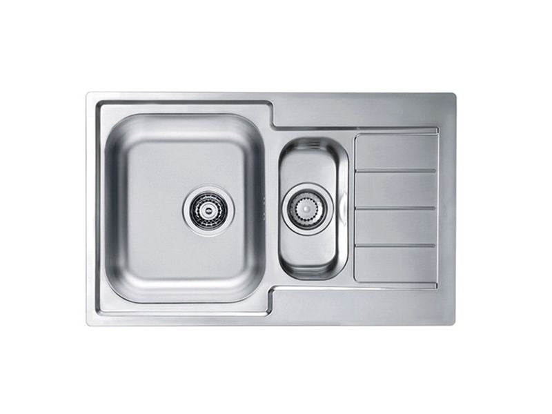 Alveus Line 70 SS Inset Kitchen Sink 790x500 1.5  & Jenny Tap Chrome