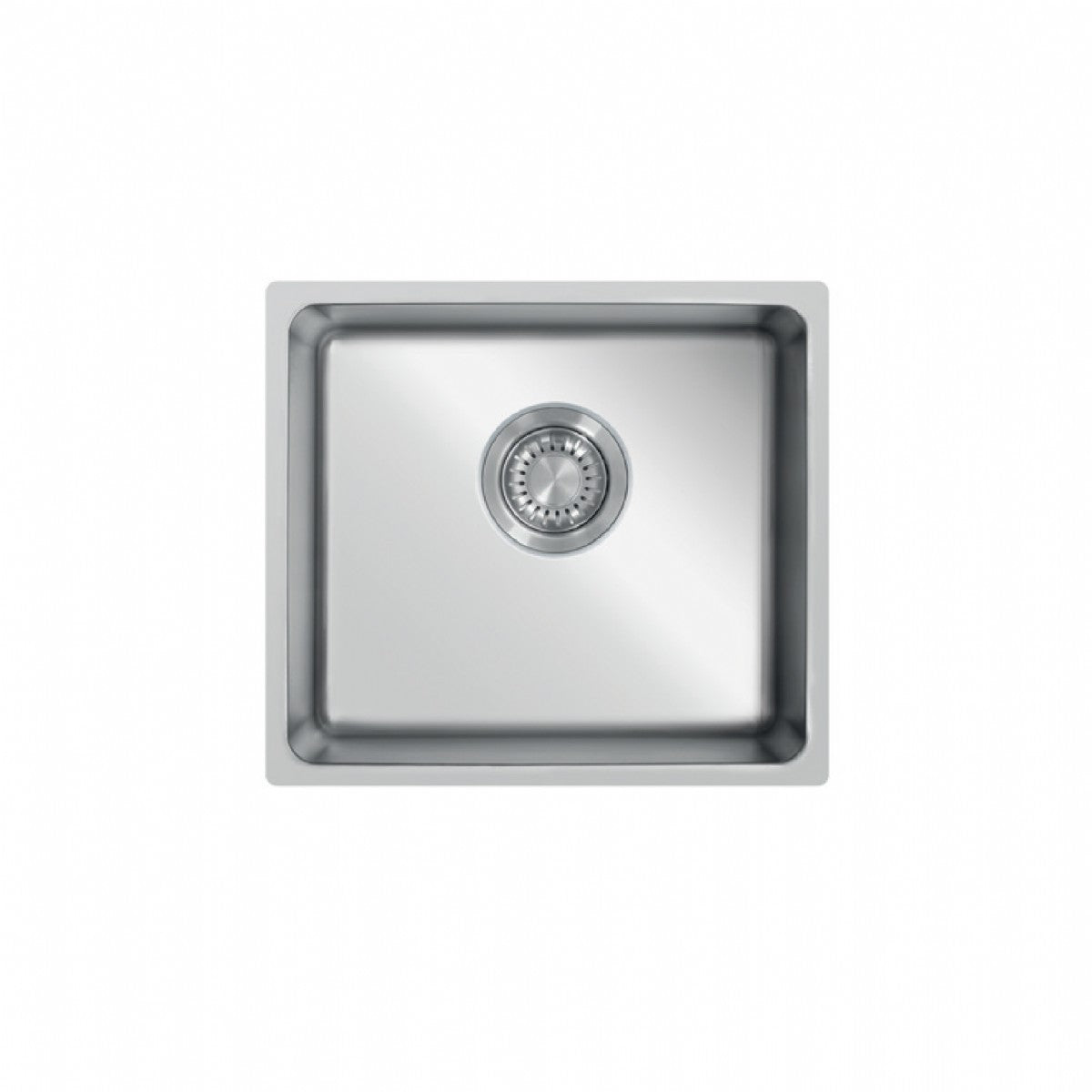 UKinox ME 451 Polished 1 Bowl Stainless Steel Undermount/Inset  kitchen sink 450x400