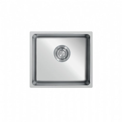 UKinox ME 451 Polished 1 Bowl Stainless Steel Undermount/Inset  kitchen sink 450x400