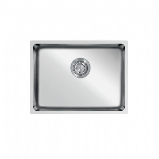 UKinox Micro 1 Bowl Polished Stainless Steel Undermount/Inset  kitchen sink 500x400mm