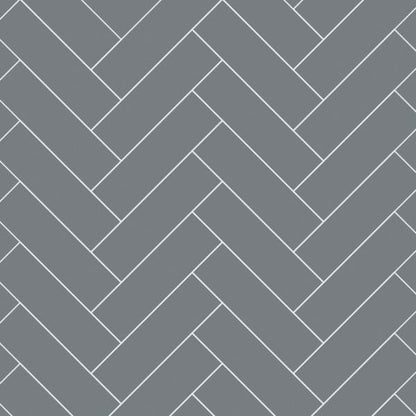 Multipanel Tile Collection Monument Grey Herringbone Shower Panels 598x2400 MT780H