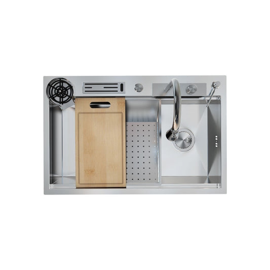 UKinox Niagra Polished Stainless Steel Inset  kitchen sink including Tap and accessories