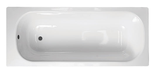 VRB Steel Bath  No Tap hole 1500/1600/1700x700mm Bath Panels White/Light Grey/Dark Grey