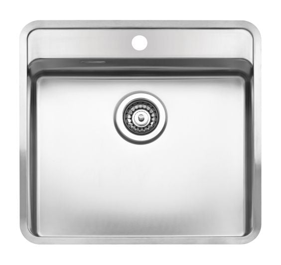Reginox Ohio 50x40 TW Tap Wing Inset/Undermount 1 bowl SS Kitchen Sink