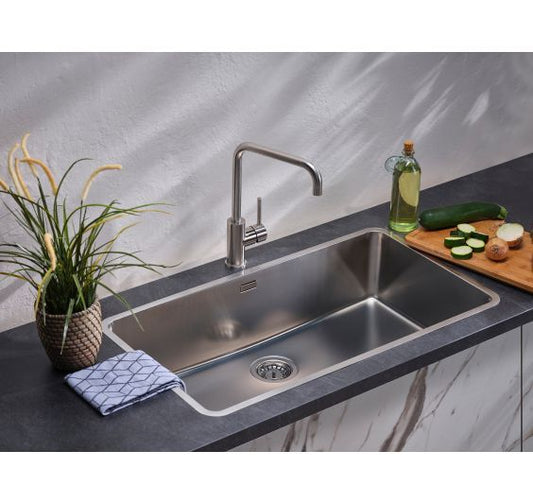 Reginox Ohio 80x42L Inset/Undermount Extra Wide 1 bowl SS Kitchen Sink