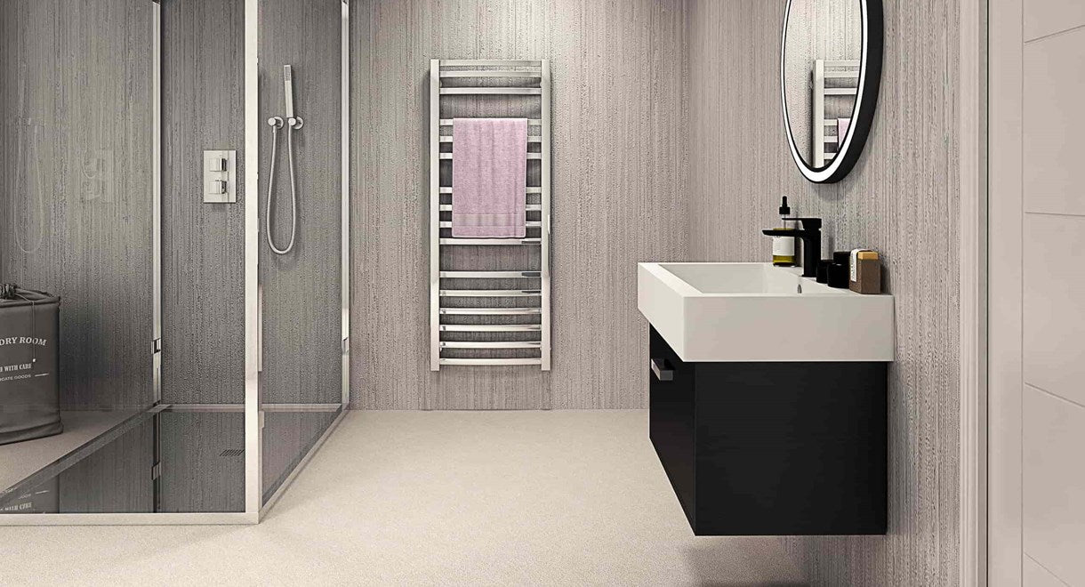 Perform Panel Harmony, CLEAR SPLENDOR 600/900/1200 x 2400mm Plywood Shower Panels
