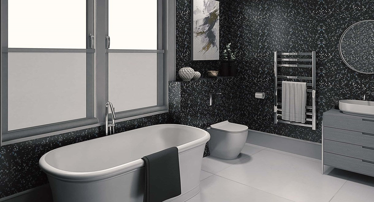 Perform Panel Origins, MIDNIGHT SPARKLE 600/900/1200 x 2400mm Plywood Shower Panels