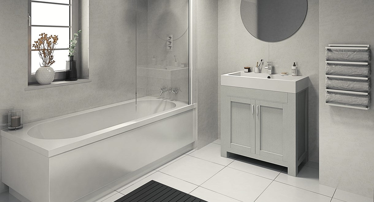 Perform Panel Origins, ARCTIC SHIMMER 600/900/1200 x 2400mm Plywood Shower Panels