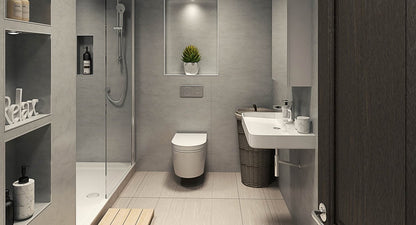 Perform Panel Origins, BLUE EIGER 600/900/1200x2400mm Plywood Shower Panels