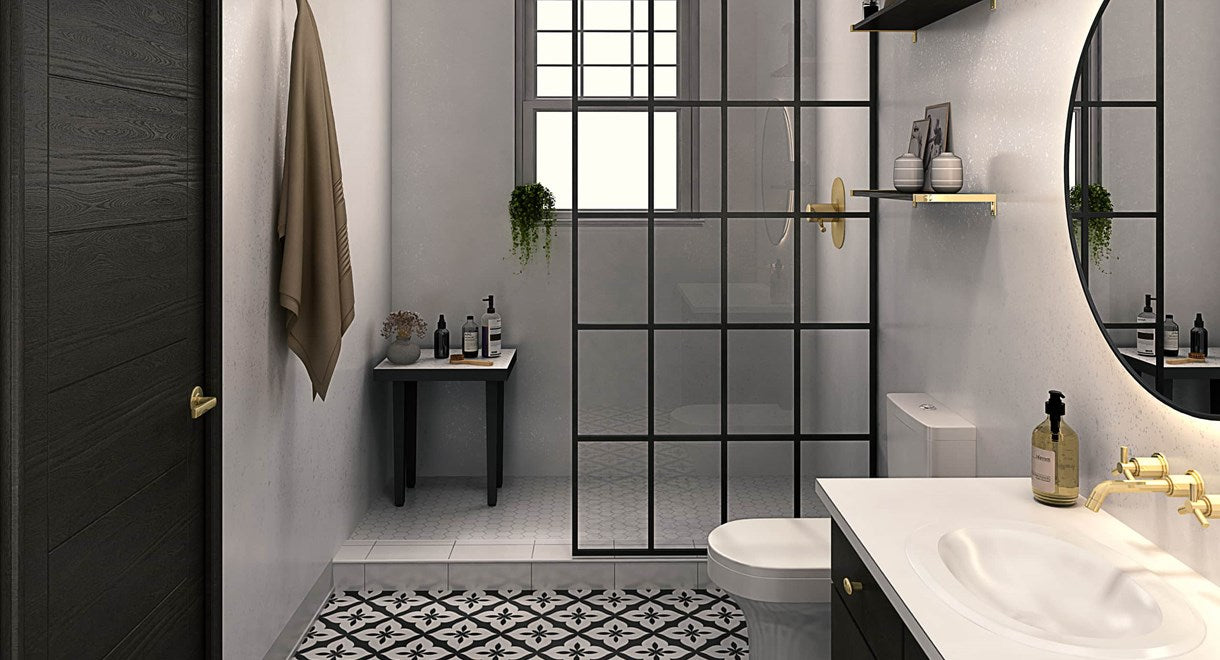 Perform Panel Origins, MOONLIGHT SHIMMER 600/900/1200 x 2400mm Plywood Shower Panels