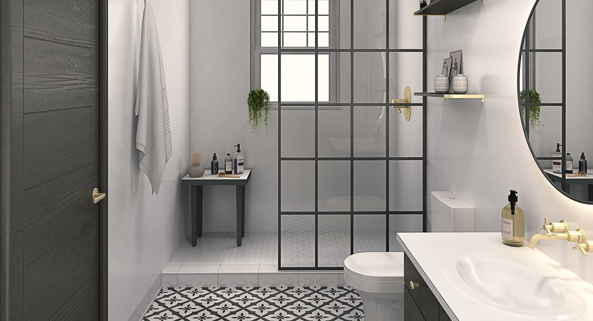 Perform Panel Origins, WHITE FROST 600/900/1200 x 2400mm Plywood Shower Panels