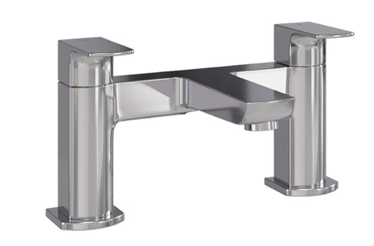 VRB Pureform Tap Range Chrome finish Bath and Basin taps