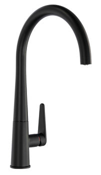 Abode Coniq R Mixer Tap, Single Lever, C-Spout 2 finishes