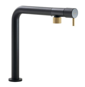 Abode Agilis Tap, Single Lever, L-Spout 4 finishes