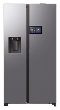 Samsung Series 9 Fridge Freezer, American Style with SpaceMax™ Technology and AI Home RS90F64EETEU - Silver