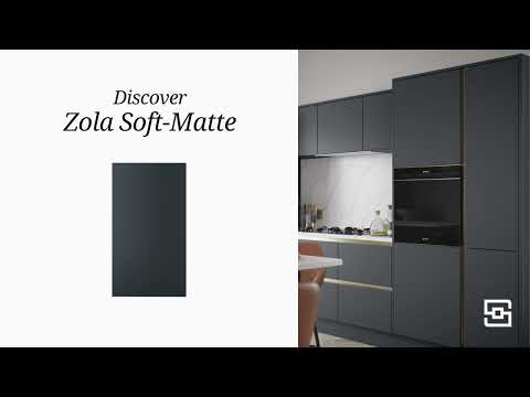 Zola Soft-Matte LIGHT GREY Bedroom Wardrobe doors and accessories
