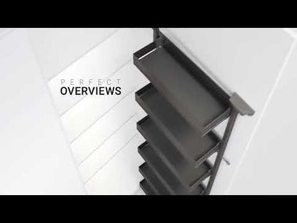 Kesseböhmer, Dispensa, Larder Unit Storage, 300/400mAnthracite, Arena Pure, Pull-out, Unhanded